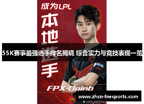 55K赛事最强选手排名揭晓 综合实力与竞技表现一览
